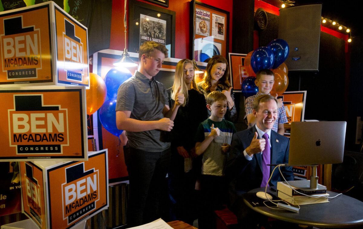 Early results show Ben McAdams with slight lead in Utah 4th ...